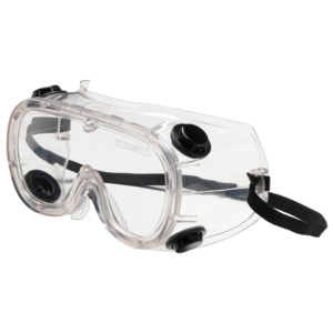 Bouton Optical 248-4401-400 441 Basic Indirect Vent Goggle, CL, Anti-Scratch/Fog