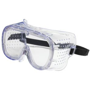 Bouton Optical 248-5090-300B 550 Softsides Direct Vent Goggle, CL, Anti-Scratch