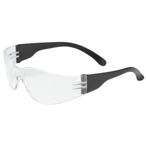 Bouton Optical 250-00-0920 Zenon Z11sm Rimless Safety Glasses, BK/CL, Anti-Scratch/Fog