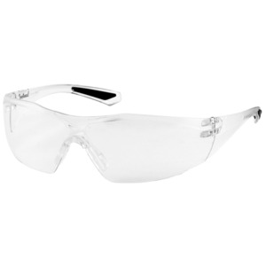 Bouton Optical 250-49-0520 Pulse Safety Glasses, Rimless, CL/CL Lens, FogLess 3Sixty