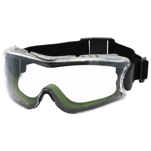 Bouton Optical 251-63-0520 Mission Indirect Vent Goggle, GN/CL Lens, FogLess 3Sixty