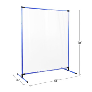 BenchPro FFLV FeatherLite™ Panel Vinyl 70" H x 57" W x 24" D