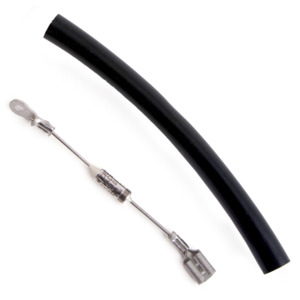 Master Appliance 50927 Thermal Fuse w/Terminals and Heat Shrink Sleeve, For Masterflow Heat Blowers