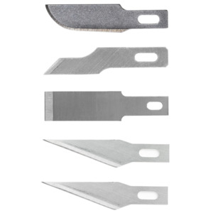 Excel Blades 20014 Assorted Light Duty Replacement Blade Set, 5 Blades