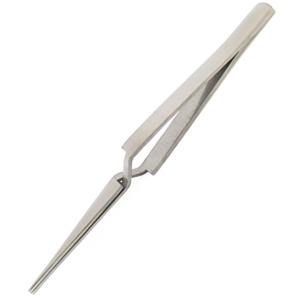 Excel Blades 70025 Tweezers, Reverse Opening, Stainless Steel, 6"