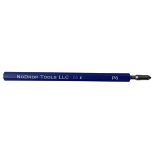 No Drop Tools S6 Slotted Screwstarter, 6"