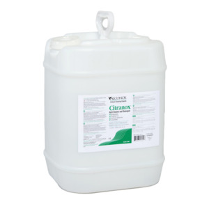 Alconox 1805 Citranox, Acid Cleaner and Detergent, 5 Gallon Jerrycan