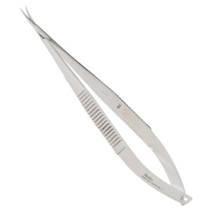 Miltex 17-2150 Microsurgery Scissors, 5-3/4 inch Straight, 10mm Blades, Round Handles