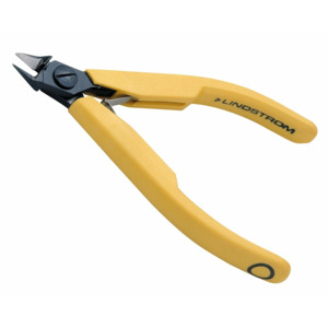 Lindstrom BAH8158 Cutter, Diagonal, Tapered/Relieved, Ultra-Flush, Precision Cut, ESD, Alloy Steel