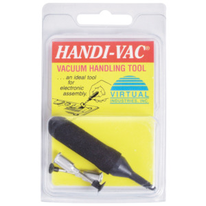 Virtual Industries HV-KIT-ESD HANDI-VAC Squeeze Bulb Kit With 4 Probes and Vacuum Cups