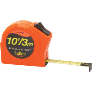 Lufkin PHV1023CMEN HV1023CME MEASURE 1/2" X 16' HI-VIZ ORG COOPER