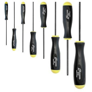 Bondhus 74632 Balldriver Screwdriver Set .050-5/32" ProHold 8 Pc