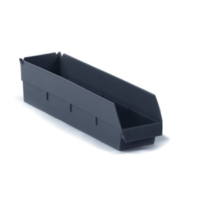 Lewis Bins 4304775 18" Conductive Shelf Bin (O. D. 17.6" L x 6.6" W x 4" H) - Carton Quantity 24