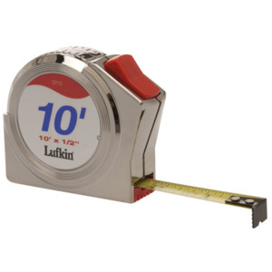Lufkin P2210N 1/2"X10' Tape Rule
