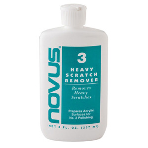 Novus Plastic Polish 7080 Plastic Polish & Scratch Remover #3, 8 ounce