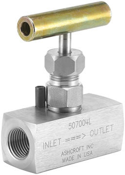 Ashcroft 7001L / 7004L Steel Needle Valve
