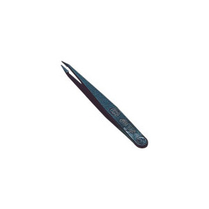 Sipel P2A-STD Tweezers, Plastic 4.5" Straight Flat Rounded