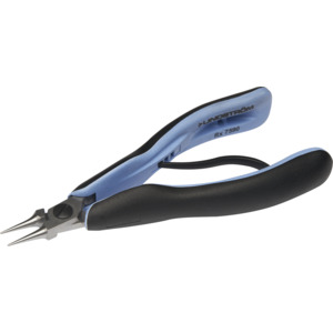 Lindstrom RX-7590 Pliers, Round Nose, Fine Jaw, ESD, Ergonomic, 4.72" OAL, Alloy Steel, RX Series