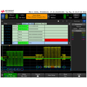 Keysight P9240AERB/R-B5M-001-A/R-B6M-001-L InfiniiVision Aerospace Software, P924xA Oscilloscopes