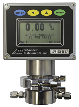 AII GPR-1500 GB / GPR-2500 GB Oxygen Monitors