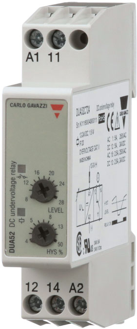 Carlo Gavazzi DUA52 Monitoring Relay