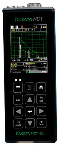 Dakota NDT FX70 Series Flaw Detector and Thickness Gauge