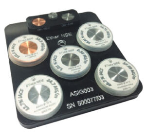 ETher NDE Conductivity Test Block Holder