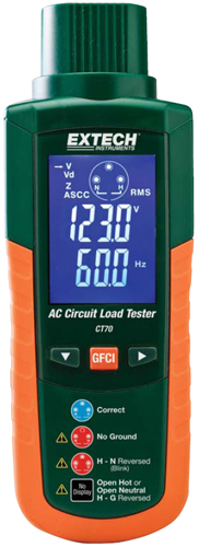 Extech CT70 AC Circuit Load Tester