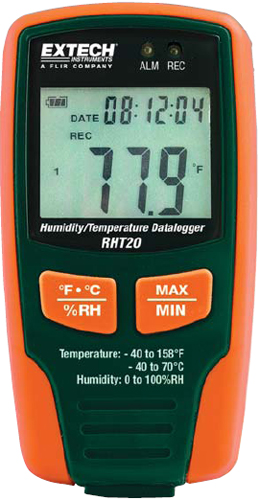 Extech RHT20 Humidity & Temperature Data Logger