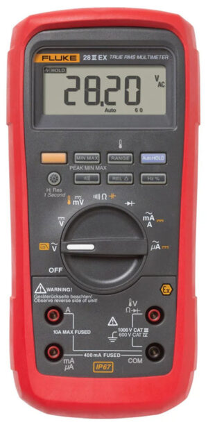 Fluke 28 II Ex Intrinsically Safe Multimeter