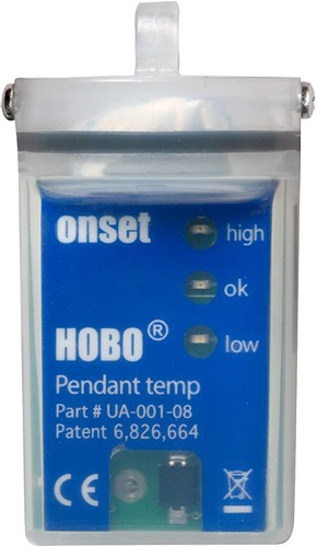 HOBO Pendant Temperature Data Loggers