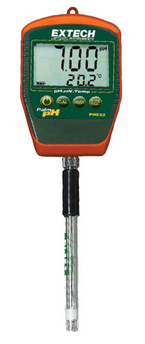 Extech PH220-C Waterproof Palm pH Meter