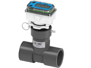 Flomec AQUAsonic Series Tee Water Meter with Q9 Display