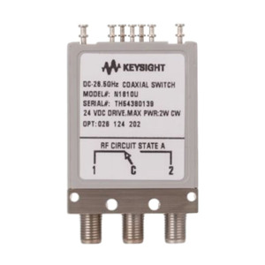 Keysight N1810UL/004/124/201/402 Coaxial Switch, DC to 4 GHz, SPDT