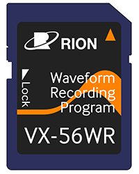 Rion VX-56WR Waveform Recording Program