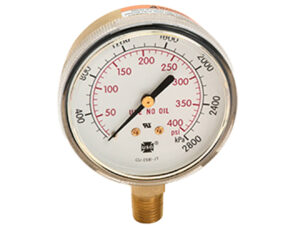 US Gauge Model 600 Welding and Compressed Gas Gauge